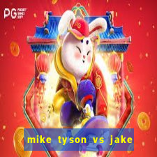 mike tyson vs jake paul assistir online